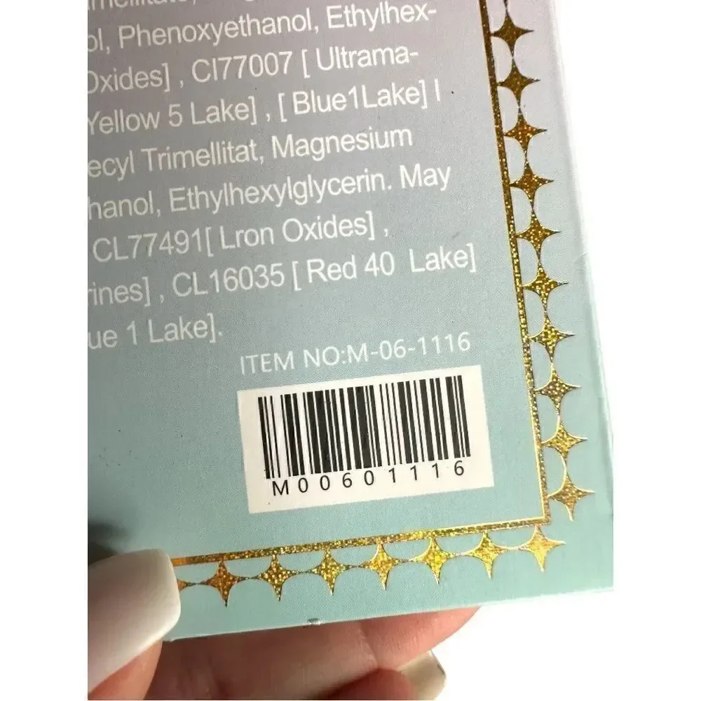 NWT PALETTE Jasmine The Princess Set Aladdin Love luxe Beauty 16 shad…